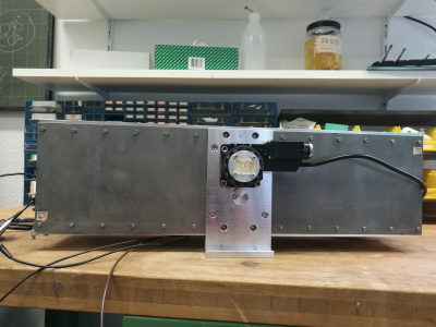 Picture of the spin analyser